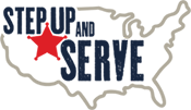 Step Up and Serve USA Logo